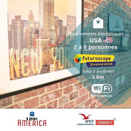 Little America - Appart Hotel 3Km Futuroscope Jaunay-Clan Exteriér fotografie