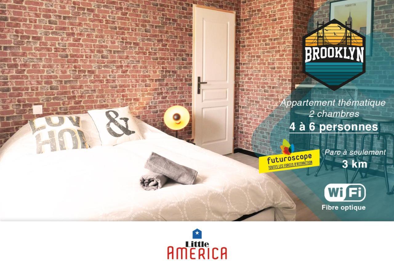 Little America - Appart Hotel 3Km Futuroscope Jaunay-Clan Exteriér fotografie