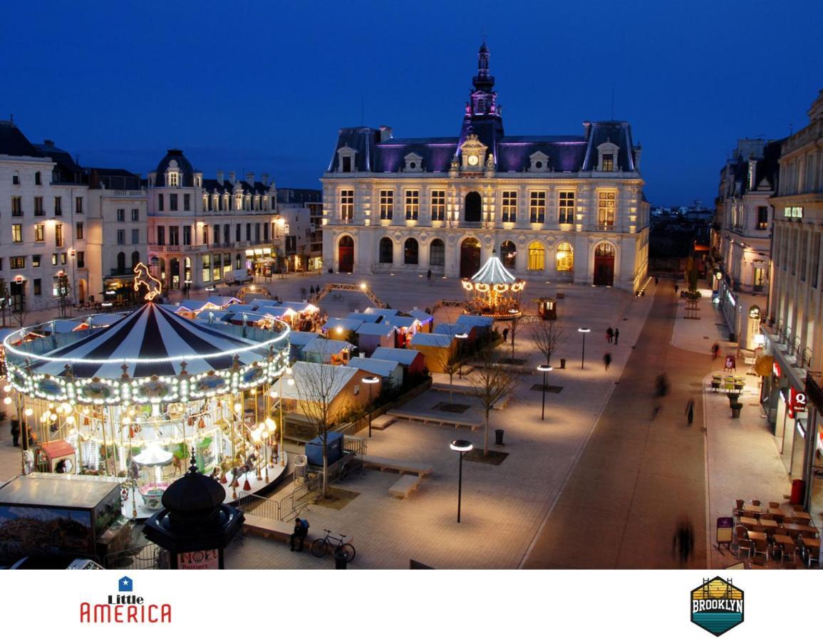 Little America - Appart Hotel 3Km Futuroscope Jaunay-Clan Exteriér fotografie