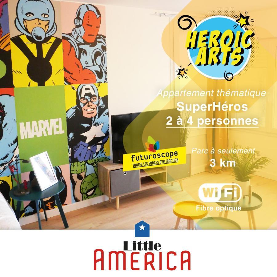 Little America - Appart Hotel 3Km Futuroscope Jaunay-Clan Exteriér fotografie